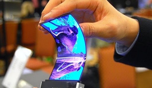 Celular Flexível Nokia faz demonstração de protótipo